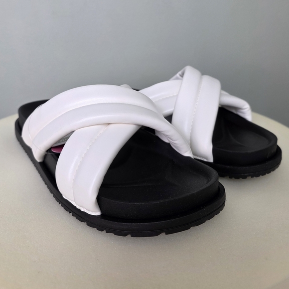 MUK LUKS Women's Tidal Wave Sandals - White - Size 9 - NEW IN BOX! - Picture 5 of 13